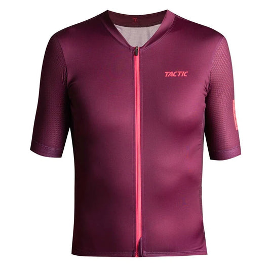 TACTIC Short Sleeve Jersey - Burgundy-Jerseys-