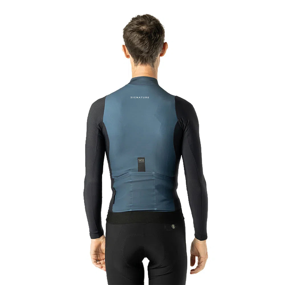 TACTIC Signature Long Sleeve Jersey - Blue-Long Sleeve Jerseys-