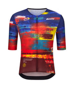 SANTINI TDF Arrivee Cycling Jersey - Multicolour