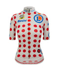 SANTINI Tour De France Femmes Avec ZWIFT Polka Dots Kvinder Cykeltrøje - Polka Dots