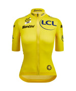 SANTINI Tour De France Femmes Avec ZWIFT Yellow Women Jersey - Yellow