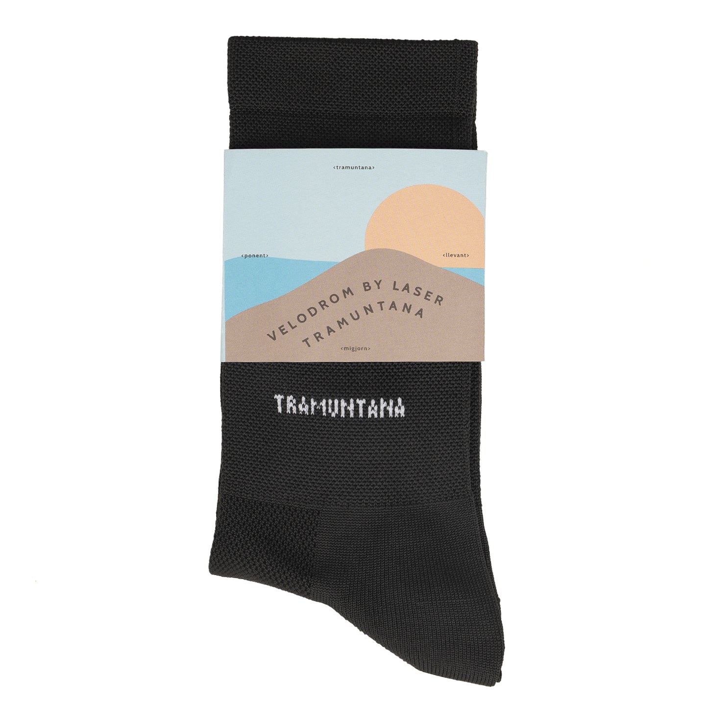 VELODROM by LASER Tramuntana Performance Sokker - Black