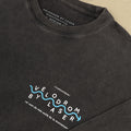 VELODROM door LASER Tramuntana LS Tshirt - Washed Black