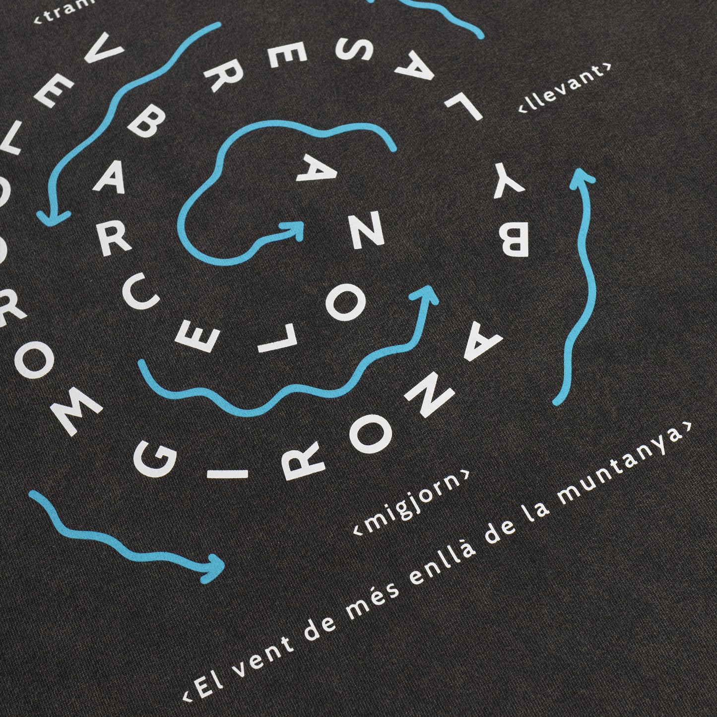 VELODROM by LASER Tramuntana LS Samarreta - Washed Black