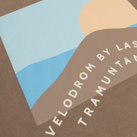 VELODROM x LASER Tramuntana Camiseta - Terracota