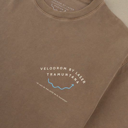 VELODROM x LASER Tramuntana Camiseta - Terracota