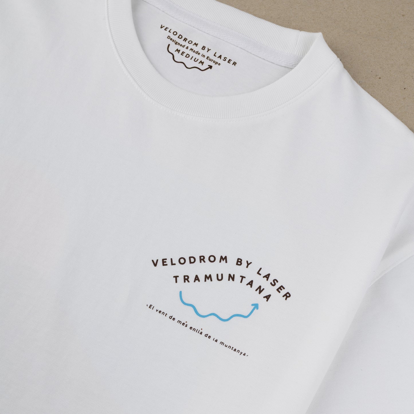 VELODROM x LASER Camiseta - White