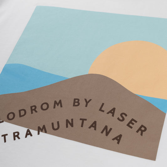 VELODROM x LASER Camiseta - White