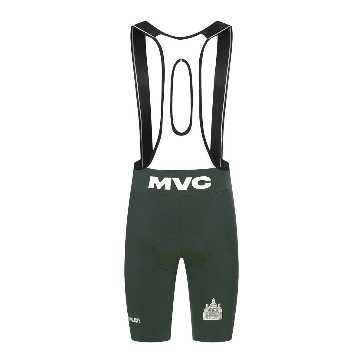 CAFÉ DU CYCLISTE Victoire MVC Bib Short - Dark Green