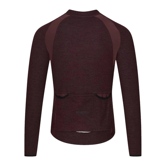 CAFE DU CYCLISTE Margueritte Long Sleeve Jersey - Quetsche