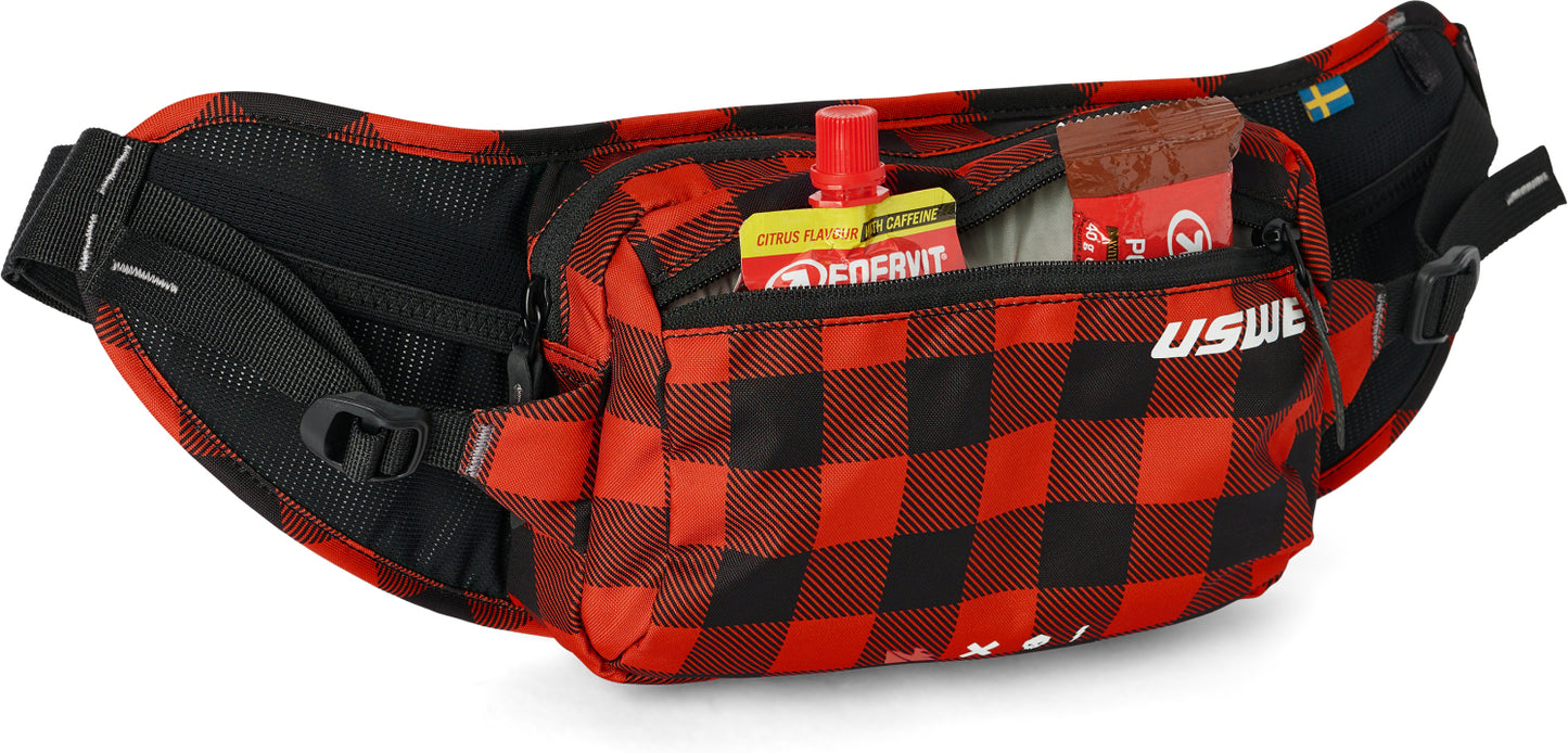 USWE WAIST 2L WAIST PACK - FLANNEL RED