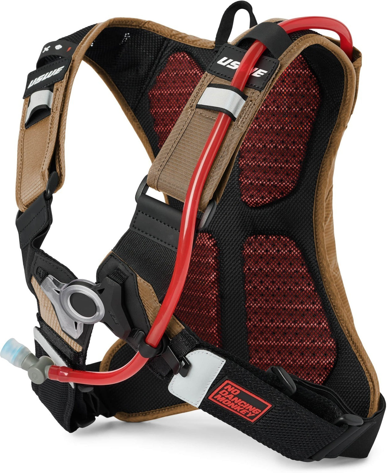 USWE MTB HYDRO 3 Hidratación Mochila - Negro/RED