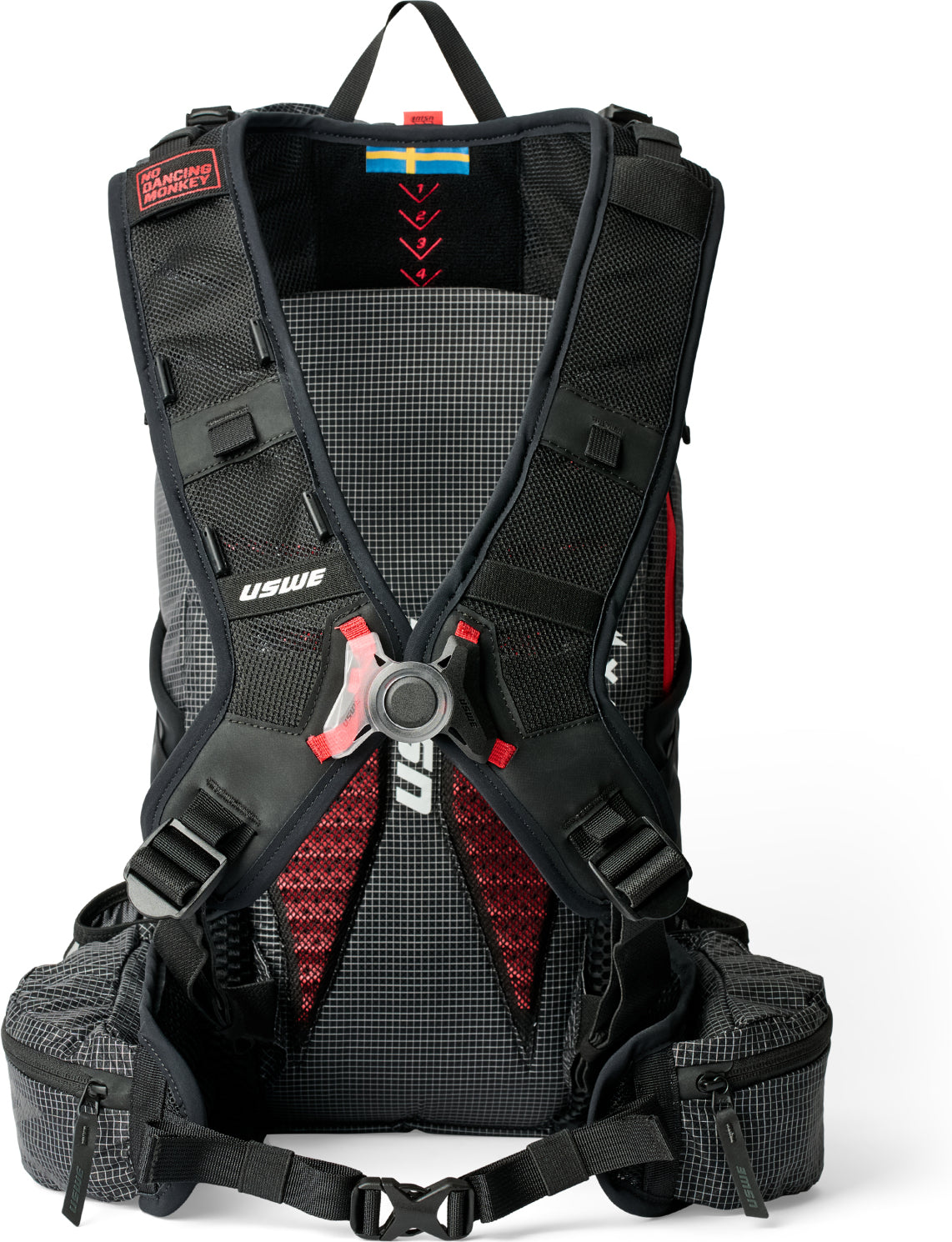 USWE ROLLTOP VST 18 BACKPACK - BLACK