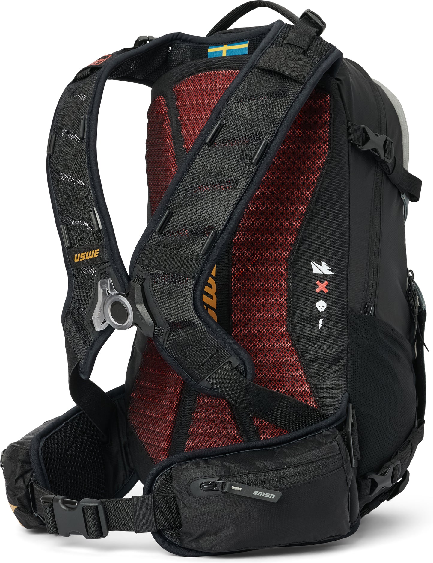 USWE WATT HYDRATION BACKPACK - BLACK/GREY