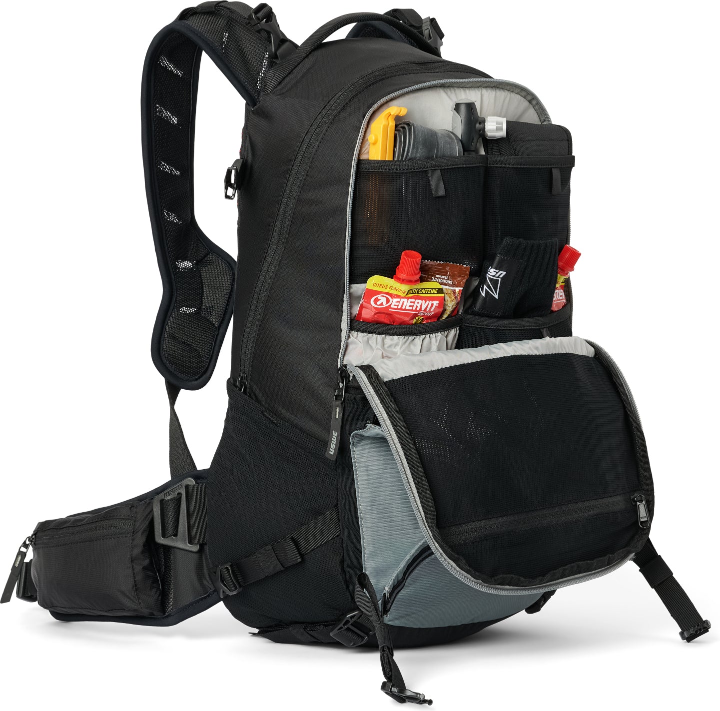 USWE WATT HYDRATION BACKPACK - BLACK/GREY