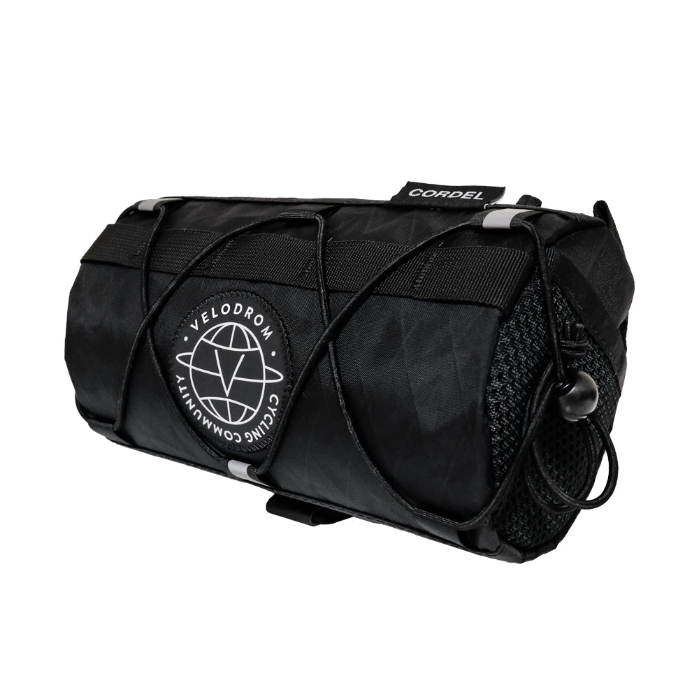 VELODROM by Cordel Durum Handlebar Bag - Black-Handlebar Bags-94854217