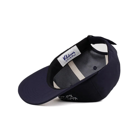 VELODROM by LASER Forat del Vent Hat Cap - Navy-Caps-24910982