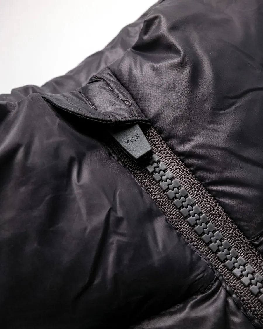 YKK-rits en koord in de taille