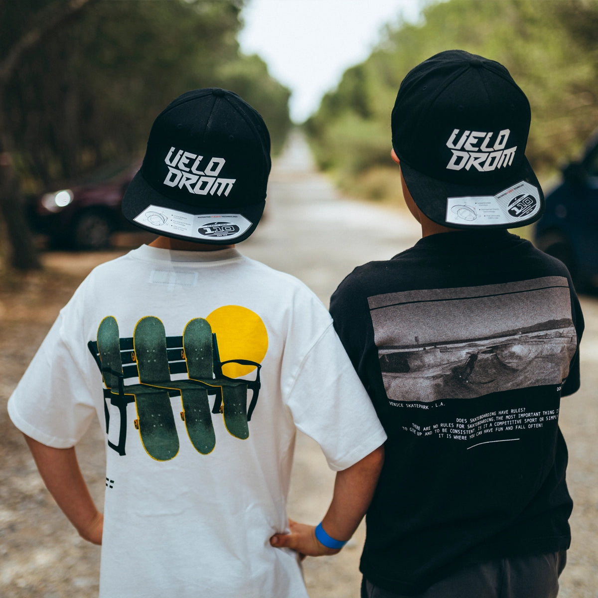 VELODROM RaceDay Cap - Black/White Logo-Caps-81423433