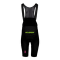 VELODROM RaceDay Cargo Bib Shorts SS24 - Black/Fluor Graphics-Bib Shorts-62744393