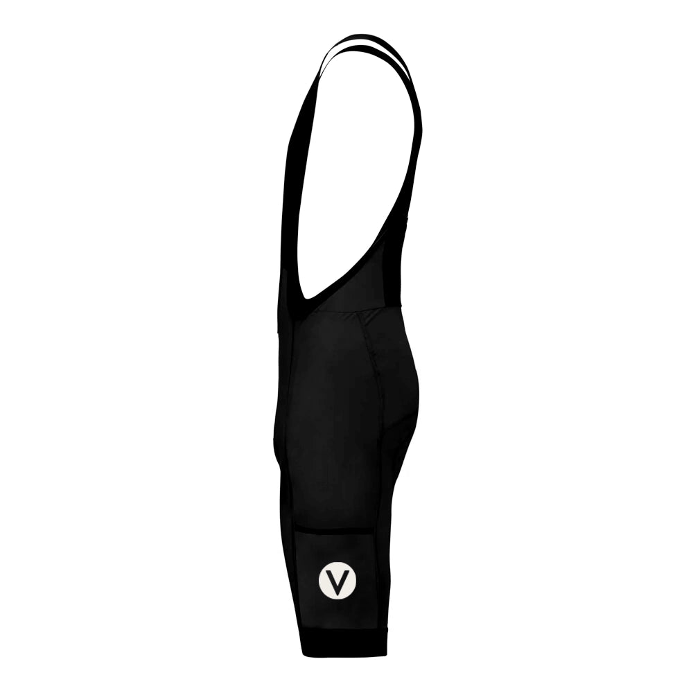 VELODROM RaceDay Cargo Bib Shorts SS24 - Racing Black-Bib Shorts-
