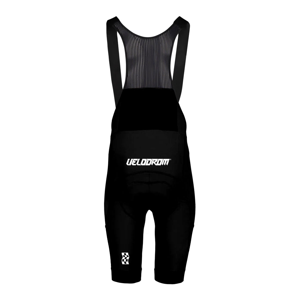 VELODROM RaceDay Cargo Bib Shorts SS24 - Racing Black-Bib Shorts-