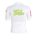 VELODROM RaceDay Jersey SS24 - White/Fluor Pink-Jerseys-