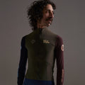 VELODROM RaceDay Thermal Long Sleeve Jersey AW23 - Olive Green Dual Sleeves-Long Sleeve Jerseys-