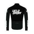 VELODROM RaceDay Thermal Long Sleeve Jersey AW23 - Black/White-Long Sleeve Jerseys-