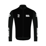 VELODROM RaceDay Thermal Long Sleeve Jersey AW23 - Black/White-Long Sleeve Jerseys-96198473