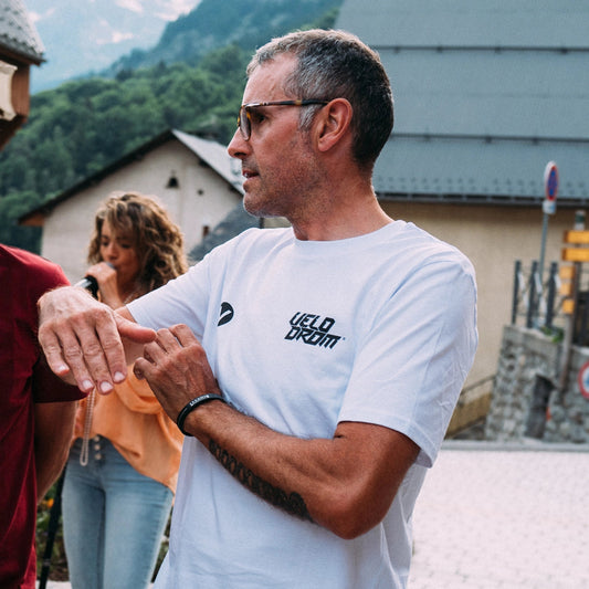 VELODROM RaceDay Tshirt SS24 - White/Black Logo-T-Shirts-