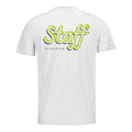 VELODROM Staff Tshirt - White/Bright Lime-T-Shirts-87821897