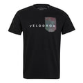 VELODROM Tshirt Pocket Collection - Black/Matt Rainbow-T-Shirts-