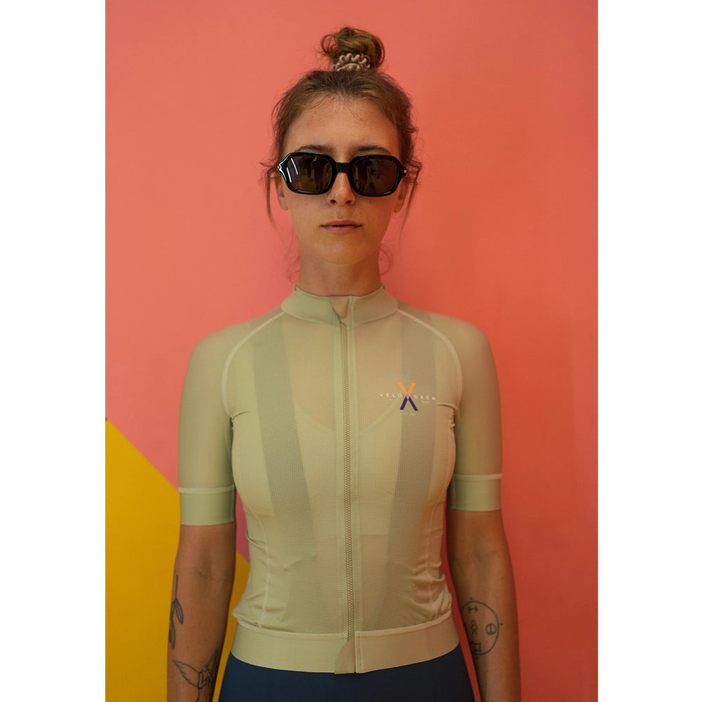 VELODROM VCC 10 Years Jersey - Lime-Jerseys-