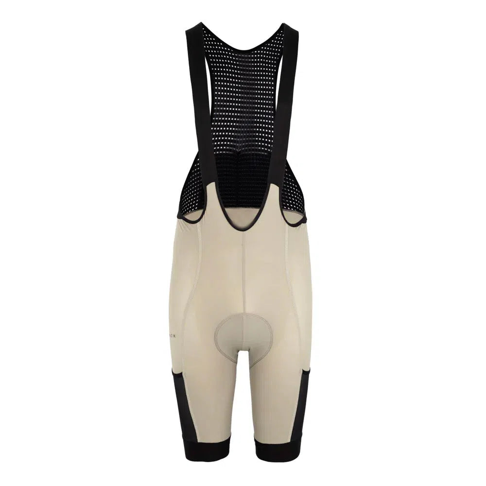 VELODROM VCC Cargo Bib Shorts - Beige-Bib Shorts-99282566