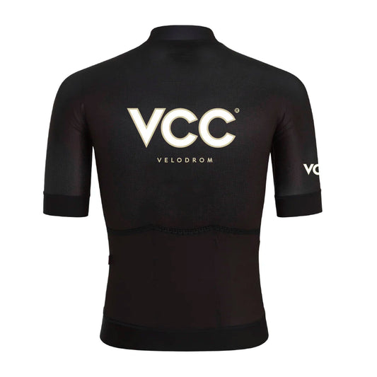 VELODROM VCC Classic Jersey SS24 - Black/Gold Late Drop-Jerseys-