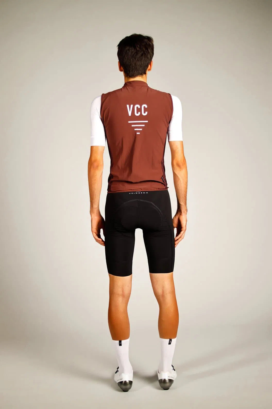 VELODROM VCC Drifter Gilet - Burgundy-Gilets-