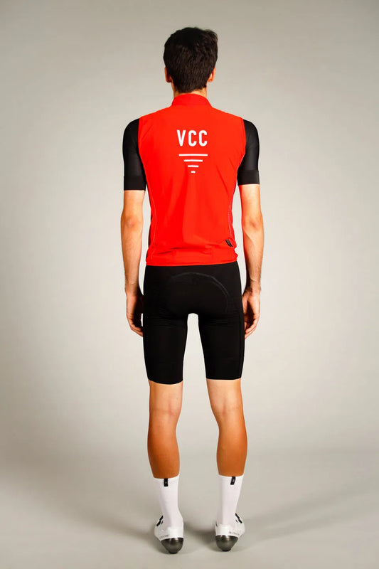 VELODROM VCC Drifter Gilet - Deep Orange-Gilets-