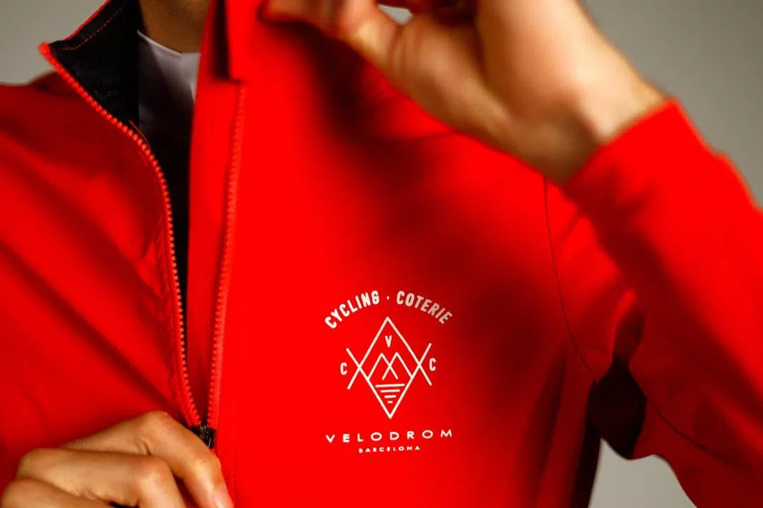 VELODROM VCC Drifter Jacket - Deep Orange-Jackets-