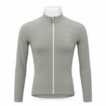 VELODROM VCC Long Sleeve Jersey Second Life - Light Grey/White, front
