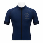 VELODROM VCC Short Sleeve Jersey Second Life - Navy/Gold, front