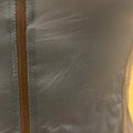 VELODROM VCC Short Sleeve Jersey Second Life - Navy/Gold, close-up of the scuffs on the front