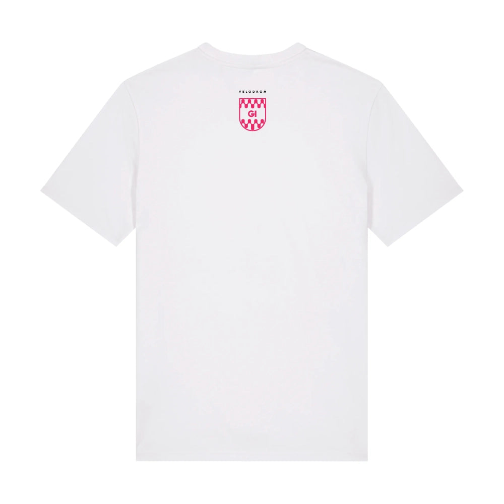 VELODROM VCC Tshirt Girona Insignia Edition - White-T-Shirts-