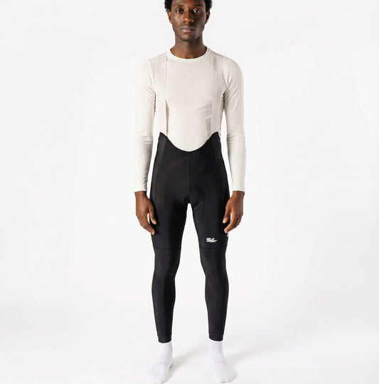 VELODROM RaceDay 3.0 Thermische Cargo Bib Tights - Black/White