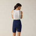 VELOCIO Kvinder LUXE Ultralight Cykelbukser med seler - Kort - Navy