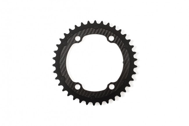 CARBON TI X Carboring 38x110 4 Manicotti - Carbon Nero