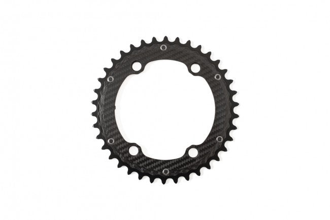 CARBON TI X Carboring 38x110 4 Manicotti - Carbon Nero