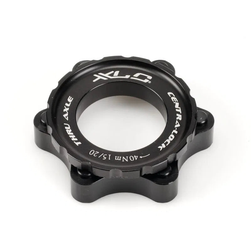 XLC Centerlock Adapter for 6 Hole Rotor Thru Axle - Black | Velodrom ...