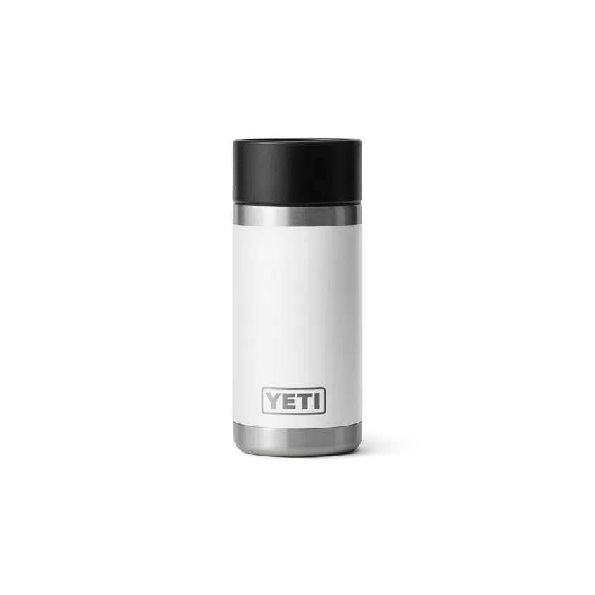 YETI Rambler 12 OZ 355 ML Bottle With Hotshot Cap - White-Drinkware-888830071137