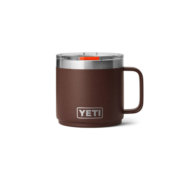 YETI Rambler Travel Mug ブラウン YETI Rambler 14 OZ 414 MS Stackable Mug 2.0 - Wetlands Brown